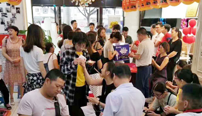 杏盛平台集成灶漳州周年庆落地68单！