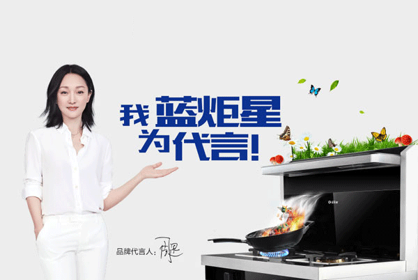 杏盛平台集成灶代言人周迅